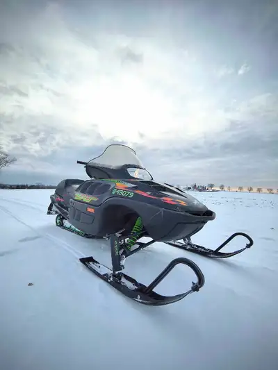 2000 Arctic Cat ZRT 600 triple engine. Runs like a rocket. Great shape. Have ownership. $3500 or bes...
