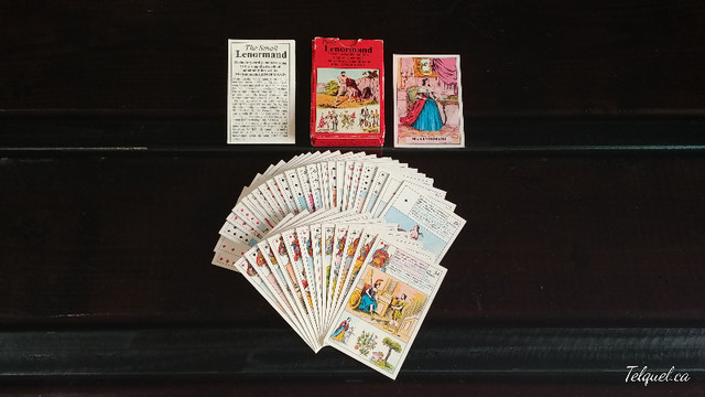 Tarot Vintage Petit LeNormand – 1976 dans Art et objets de collection  à Longueuil/Rive Sud