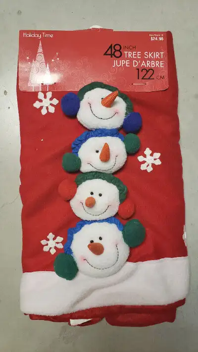 Brand New Holiday Time 48" Christmas Tree Skirt, View more