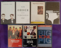 Synth-Pop Bands- Cassettes $3 Each
