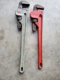 Aluminum/Steel 24 inch Pipe Wrenches