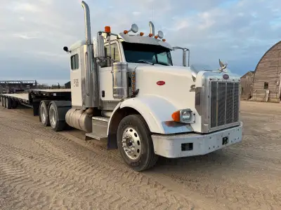 378 Pete with ISX and 18spd. 46 rears. Low leaf. 22.5 rubber. New steers. Flat top sleeper. Good run...