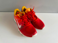 Nike Free 5.0 Red Orange White Shoes - Men's Size 10