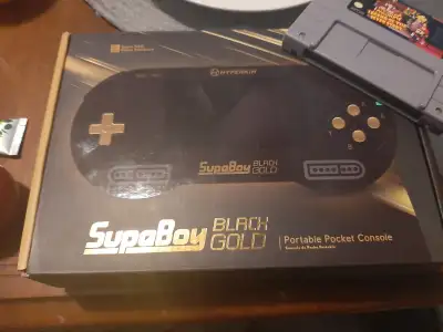 Console Snes Hybride (portable & salon) Hyperkin SupaBoy, View more