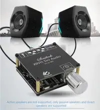 Dual channel mini Bluetooth audio speaker Small power amplifier