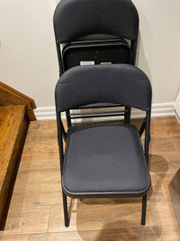 3 x quality folding chairs