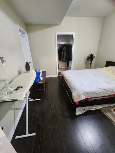 MOVE IN BY AUGUST 1st! Spacious and furnished basement room available for rent in a quiet and safe n...