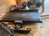 4x8 tilt atv/ snowmobile  trailer
