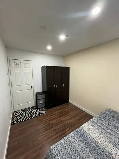 1 furnished bedroom and shared bath