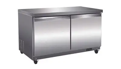 North-Air Double Door 60" Undercounter Freezer Prep Table, View more