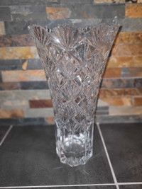 Vintage Mikasa Crystal Valbonne Flair Vase