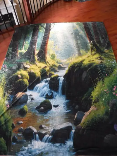 Scenic Forest Fleece/Flannel Blanket, View more