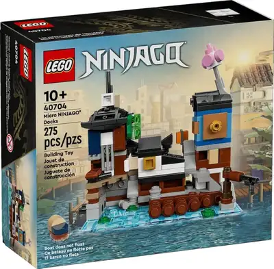 LEGO 40704 Micro Ninjago Docks, View more