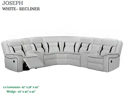 Modern Recliner  sectional on sale !!!, View more