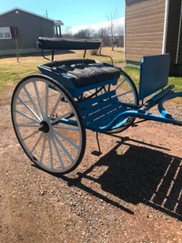 2 wheel horse drawn cart