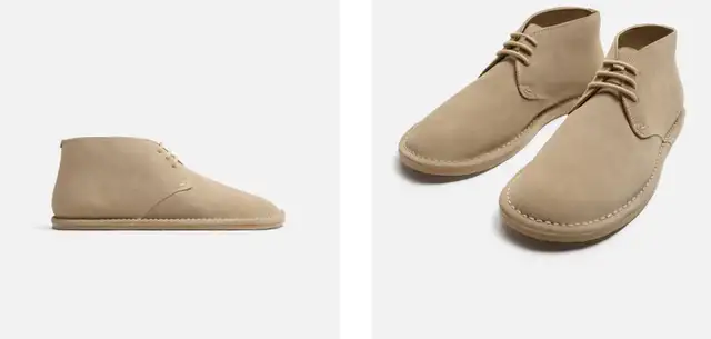 Men’s Suede Leather Desert Boots in Men's Shoes in City of Toronto - Image 5