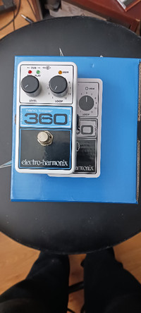 Electro Harmonix Nano Looper 360 effects pedal