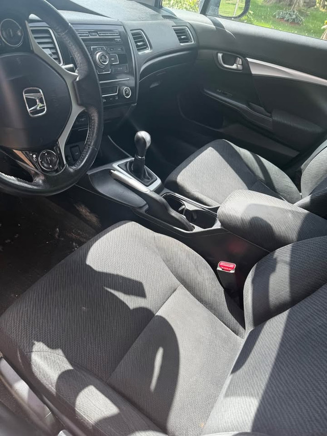 2013 HONDA CIVIC MANUAL TRANSMISSION in Cars & Trucks in Brockville - Image 3