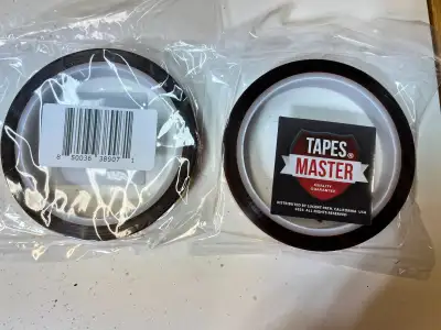 1/2" X 36 Yards of Tapes Master 1 Mil Kapton Tape. Polyimide High Temperature Heat Resistant Tape wi...