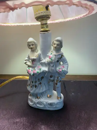 Small Vintage Table Lamp, View more