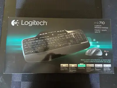 Logitech: MK710 Wireless Desktop Combo, View more