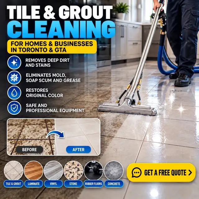 Tile & Grout Cleaning  | Homes & Businesses