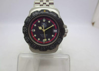 SOLD—VINTAGE TAG HEUER F1 DATE STAINLESS STEEL QUARTZ MENS WATCH