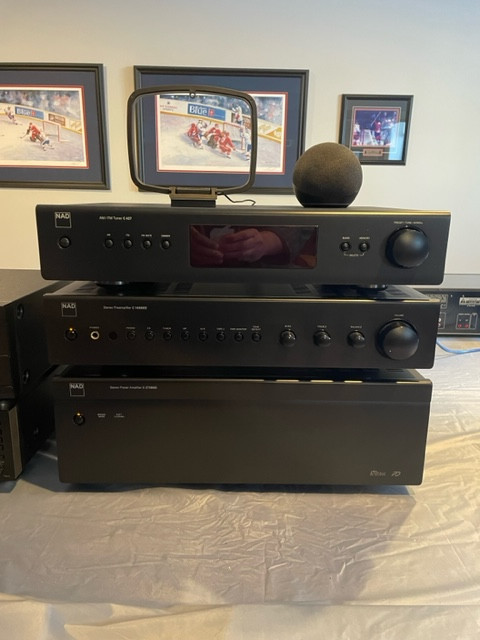 Nad Stereo System, C275Bee Amp, C165Bee Pre-amp, C427 Tuner in Stereo Systems & Home Theatre in Trenton