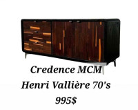 Credence MCM Henri Vallière 70's