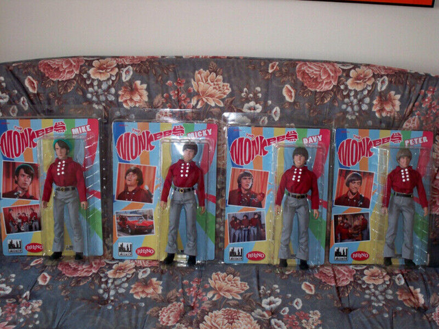 The Monkees:  Four 12” Figures/Dolls (Rhino, 2015) in Arts & Collectibles in Fredericton - Image 3