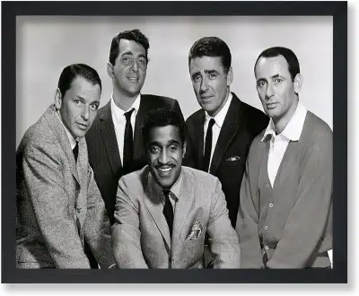 Poster Master The Rat Pack Poster - Musician Print on Canvas, View more