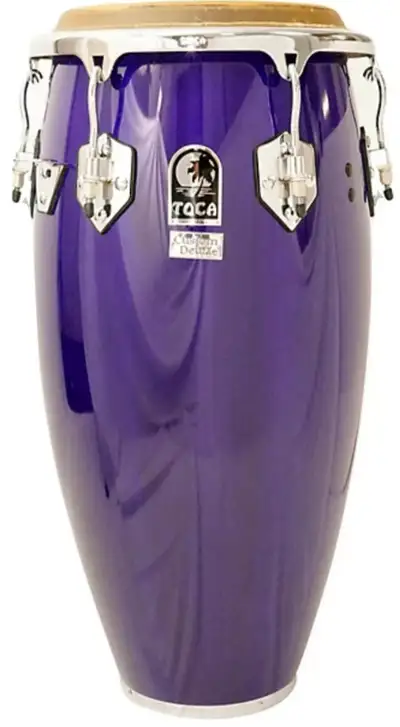 Purple Toca Custom Deluxe wood shell conga drum 12.50 in., View more