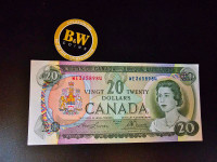 1969 Canadian     $20 BC-50b       CH-UNC Banknote $90