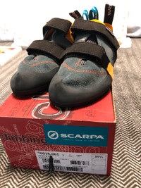 Scarpa climbing shoes