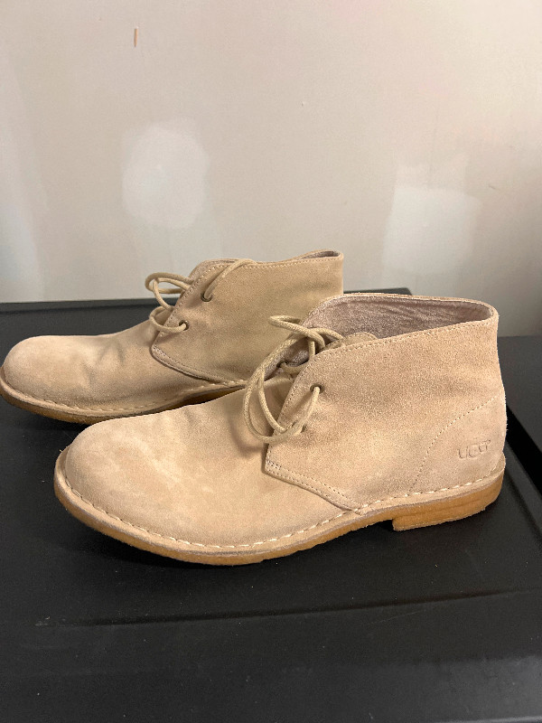 Ugg mens laced suede boots in Men's Shoes in St. Catharines