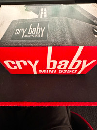 Wah Pedal Cry Baby Mini 535Q