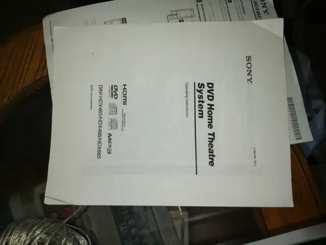 SONY HOME THEATRE SYSTEM in Stereo Systems & Home Theatre in Delta/Surrey/Langley - Image 8