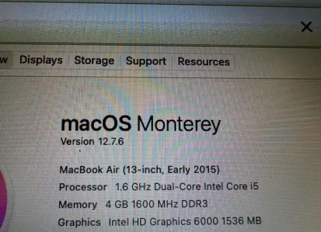 2015 MacBook Air 13-Inch63351296250753123
