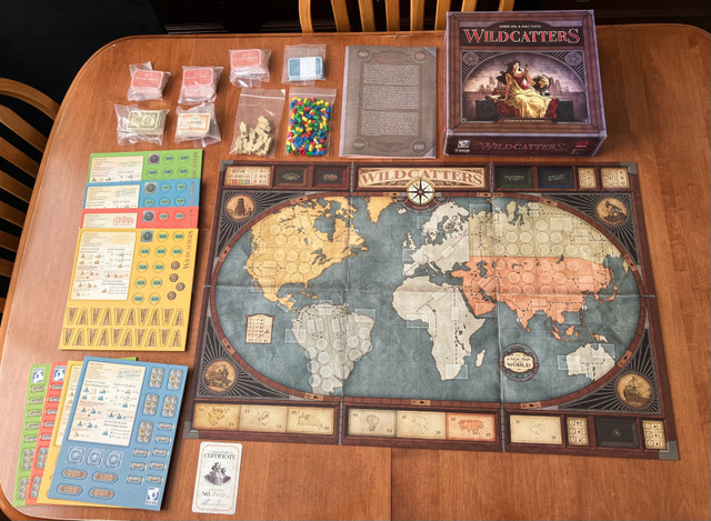 Limited First Edition Wildcatters Game by Rass No 702/900 dans Jouets et jeux  à Ville de Montréal