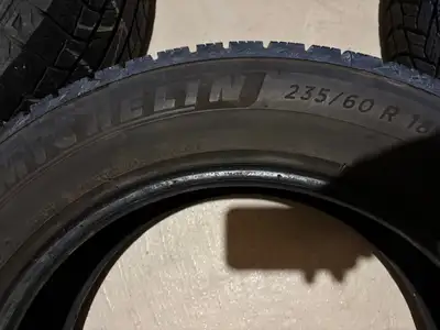 Selling used but very good condition Michelin Winter tires X-ICE Snow. set of 4 tires only no RIMs....