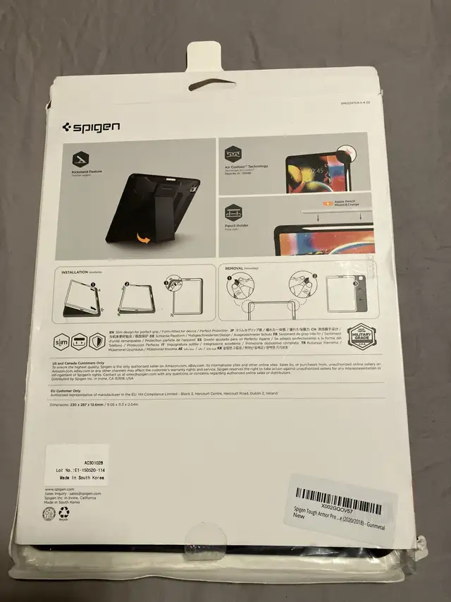 Spigen Tough Armour  iPad Pro 12.9” Case + Screen protector New in Other in Kingston - Image 3