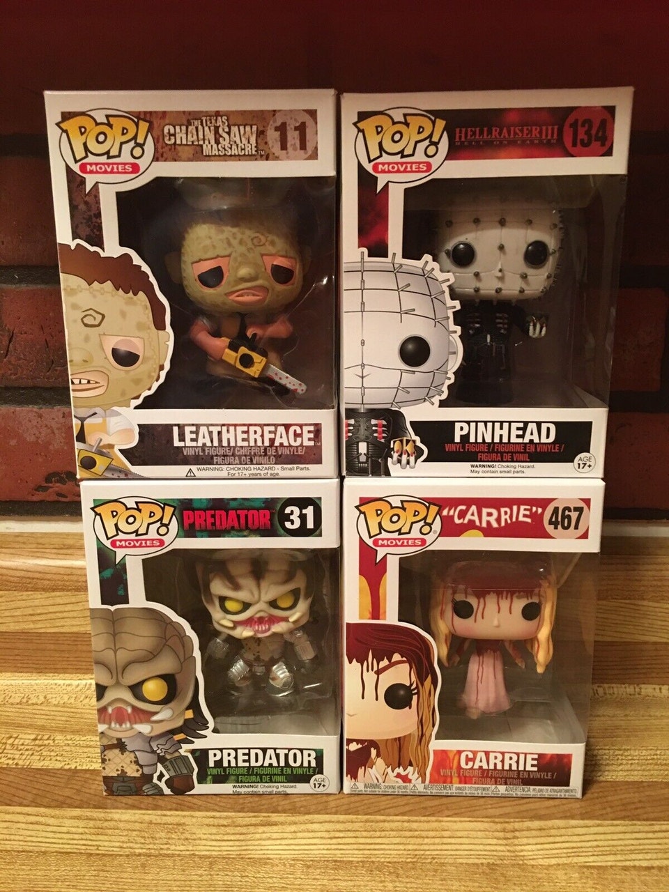 COLLECTABLE FUNKO POPS-MOVIES-HORROR-2-FIGURES | Arts & Collectibles ...