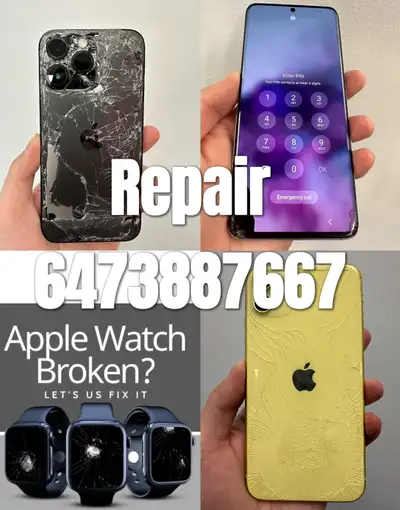 ⭐PHONE REPAIR⭐ iPhone Samsung google pixel ipad apple watch+more, View more