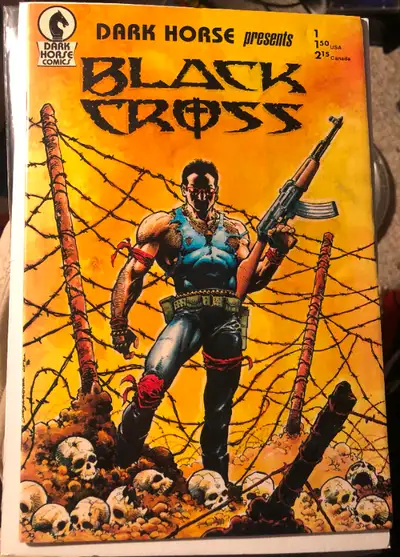 Dark Horse comics presents BLACK CROSS CONCRETE 1st. appearance, View more