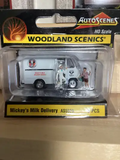 Mickeys Milk Delivery Ho Scale, View more