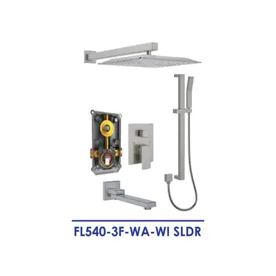 Rain shower set | Rain shower kit | conceal shower set, View more