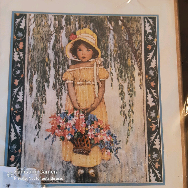 Rebecca crosstitch Kit 3909 by Jessie Willcox Smith, Dimensions in Hobbies & Crafts in Calgary