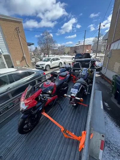 motorcycle transport gta tow , View more