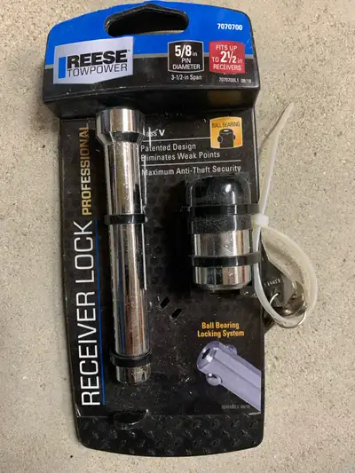 Receiver lock. Never been used.