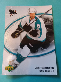 2006-07 UPPER DECK SUNKIST # 9 JOE THORNTON HOCKEY CARD